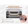 Automax radiator protective grid for Geely Monjaro 2022-n., With fasteners