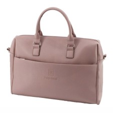 Women's bag (B2835-09140) genuine leather, pink, 1x210x40 cm
