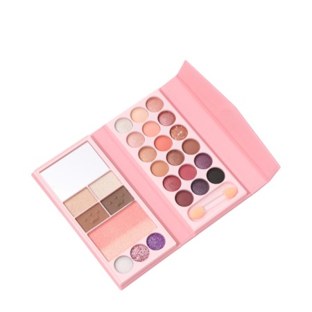 A set of decorative cosmetics (highlighter, shadows for eyebrows, blush, glitter, eye shadow)-2