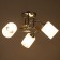 Avietta chandelier 3he27 40W chrome 58x58x26 cm Bayerlux