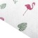 Bamboo napkins in a roll “Flamingo” print, 50 pcs, 30x30 cm