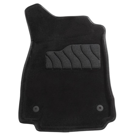 Pile rug for Audi A4 (B9), 2015-, black-1