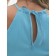 T -shirt female, size 46, azure color