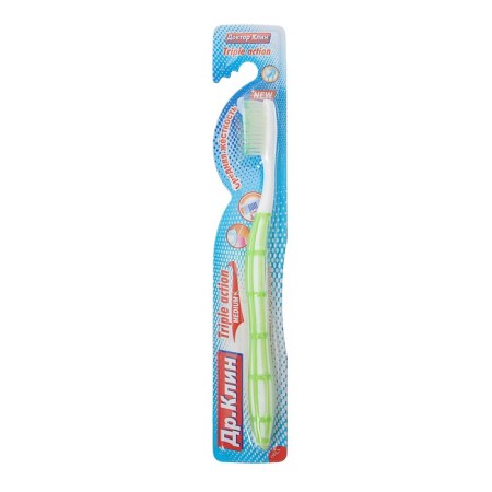 Tail brush "Dr.Klin" Triple Action, average stiffness, 1 pc.-3