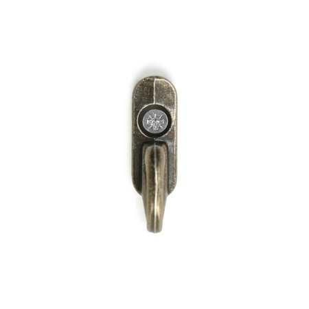 Hook furniture tundra TKO006, one -rod, bronze-2