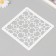 Tile stencil 15x15 cm