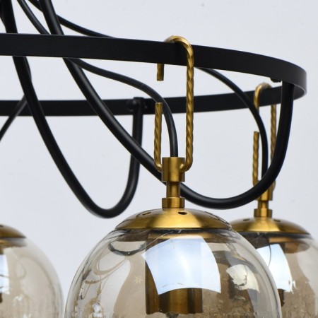 Hamburg chandelier, size 93x53x93 cm, 320W 8xe27 IP 20-9