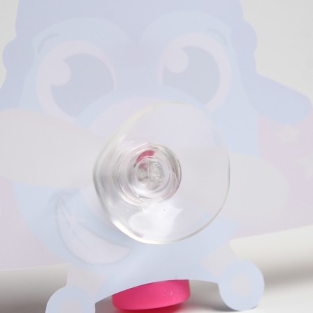 Baby cloth for teeth for teeth on a suction cup “Airpill”, 3 minutes, species mix-6
