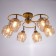 NOVA chandelier 6x60W E27 Shampan 68x68x26 cm Bayerlux