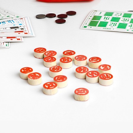 Russian lotto "Game time", 90 barrels, 48 ​​cards, card 16.4 x 8.6 cm-1