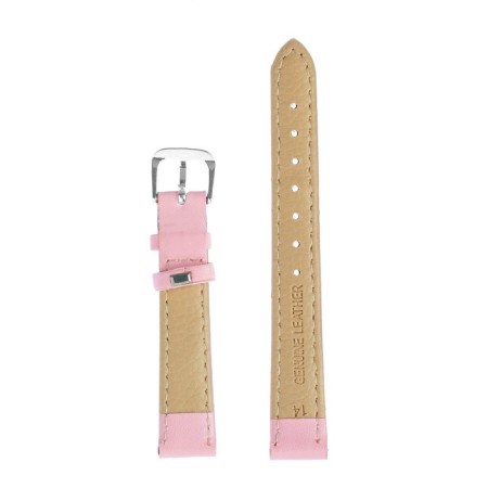 Solomon watch strap, 14 mm, genuine leather, L-18 cm, pink-2