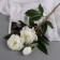 Artificial flowers "Beverly luxury peony" 60 cm, white