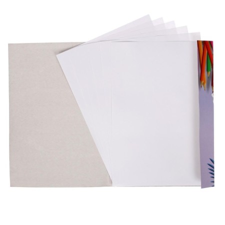 A4 7 sheets drawing folder, block 100 g/m ²-2