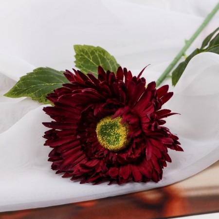 Artificial flowers "Tensor" 46x10 cm, burgundy-1