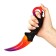 Wooden weapons, children's souvenir "bright", machine gun, gun, cerambit, set 3 pcs