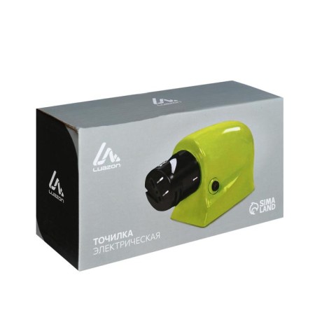 Luazon LTE-02 knife knife, electric, for knives/scissors/screwdriver, 4HAA (not in com.), Green-6