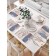 A set of napkins for setting the “Snowman in the yard”, rectangular, size 32x46 cm, 4 pcs