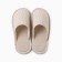 Women's slippers, size 40-41, beige color