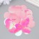 Sequins "circle" pink set 30 g d = 2.5 cm