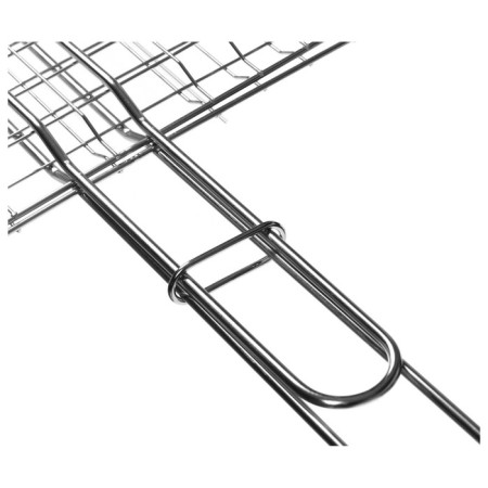 Grill grill for fish Maclay, 25x34 cm, stainless steel, for barbecue-11