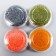 Microb and Curry glass set 4 colors x10 g