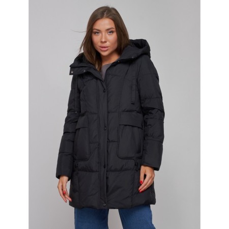 Winter jacket, size 46, black color-6