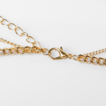 Piece "Double" cross, color gold, 43 cm-1