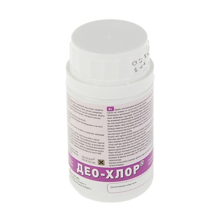 A disinfectant with a detergent effect "DeO-Clor", 25 tablets of 3.4 g-2