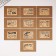 Envelopes with stickers, set “Open when...”, (craft), 10pcs., 16 x 11.5 cm.