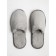 Slippers female closed nose, size 36-38, color gray color