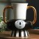 Vase for flowers decorative Face with handles 24 x 24 x 24 cm