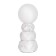 Amani desktop lamp 1x40W E14 white 11.5x11.5x28cm