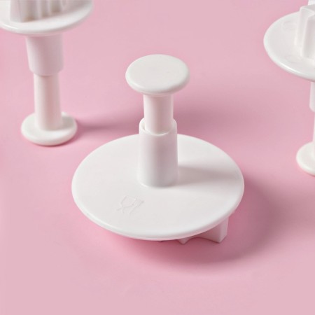 A set of Pluners of the confectionery share "Leaf", 3 pcs, d = 7/6.5/5 cm-4