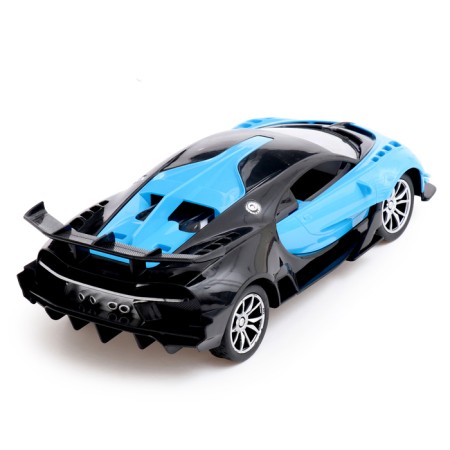 Radio -controlled car "Shiron", 1:16, works from batteries, blue color-2