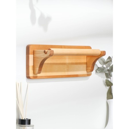 Navigan -mounted holder, birch, 30.5 × 11.5 cm-1