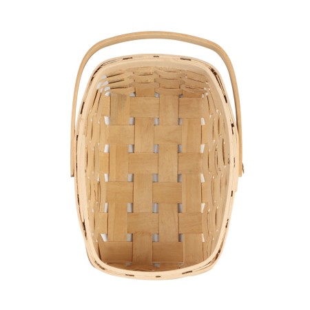 Wicker basket 20 x 16 x 10 cm, handle h = 11 cm, natural-5