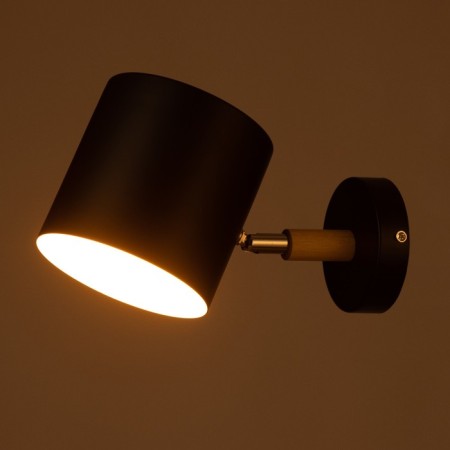 Bra "Svein" E27 40W Black 13x24x14 cm-2