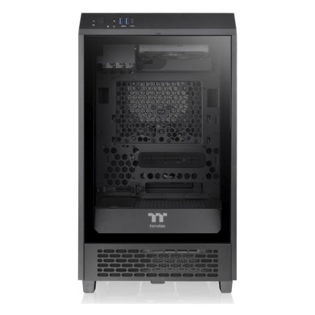 The case Thermaltake The Tower 200 Black without PSU Miniitx 11x120mm 5x140mm 2xusb3.0 Audio Bott 106498-3
