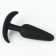 Anal traffic jam-hoods, without vibration, silicone Soft-Touch, 22 x 85 mm, black