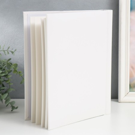 Photo album magnetic for 30 sheets 23x28 cm, white-1
