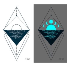 Tattoo on the body phosphorus 