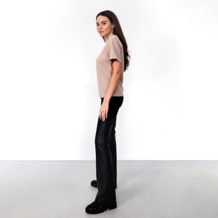 Women's T-shirt KAFTAN "Correct", beige, rr 40-42-1