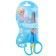 Baby scissors 13 cm, safe, plastic handles with a latch, cold heart, mix