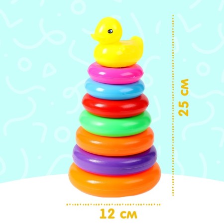 Pyramid "Duck", 7 rings-1