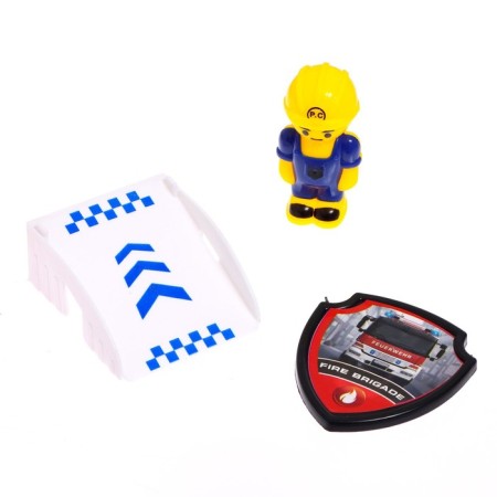 Set of game "Fire Station", cars 12 pieces, road signs, playing field-3