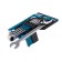 A set of keys of the combined GROSS 14858, fragmentation, CRV, 8-17 mm, 5 pcs.