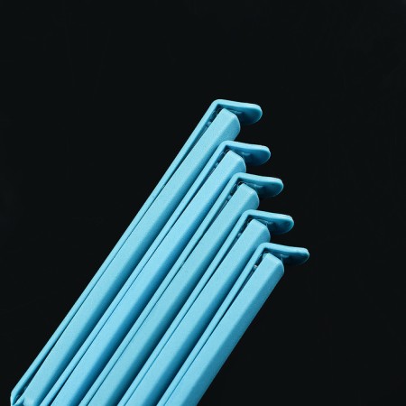Clamps for packages, 12 cm, 5 pcs, color mix-5