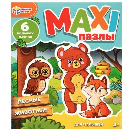 Maxi Puzzles "Forest animals"