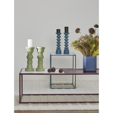 Class Mayen table, 380 × 380 × 520 mm, turquoise color-3