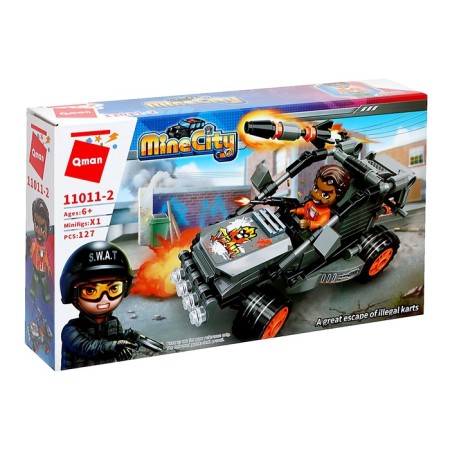 Block designer for boys Police, 127 parts-2